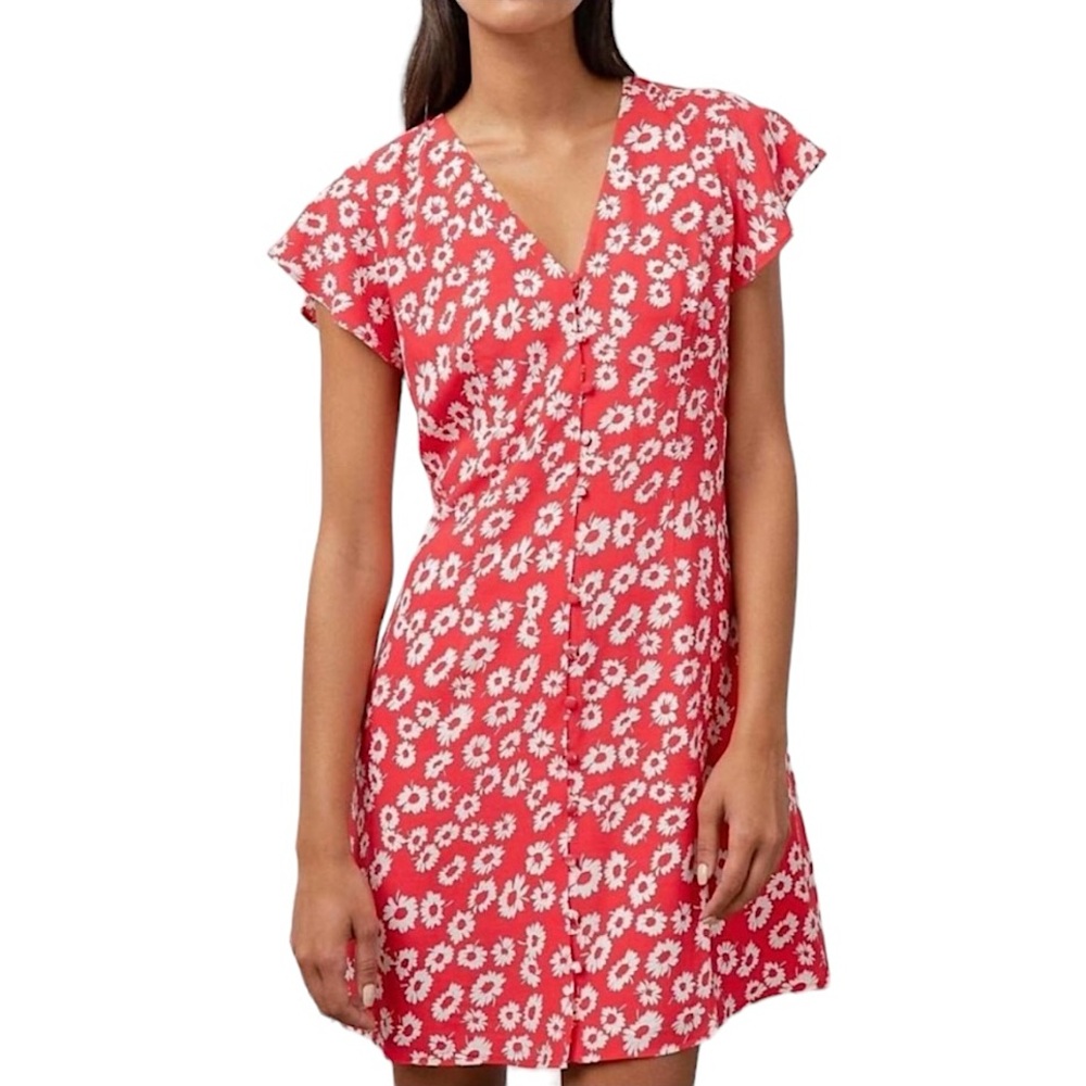 Rails Helena Dress in Cardinal Daisies size XS